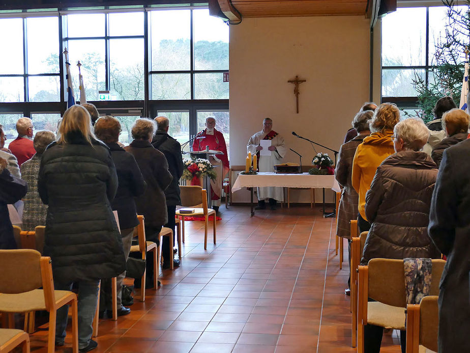 2. Weihnachtstag Heilige Messe im Haus des Gastes (Foto: Karl-Franz Thiede)